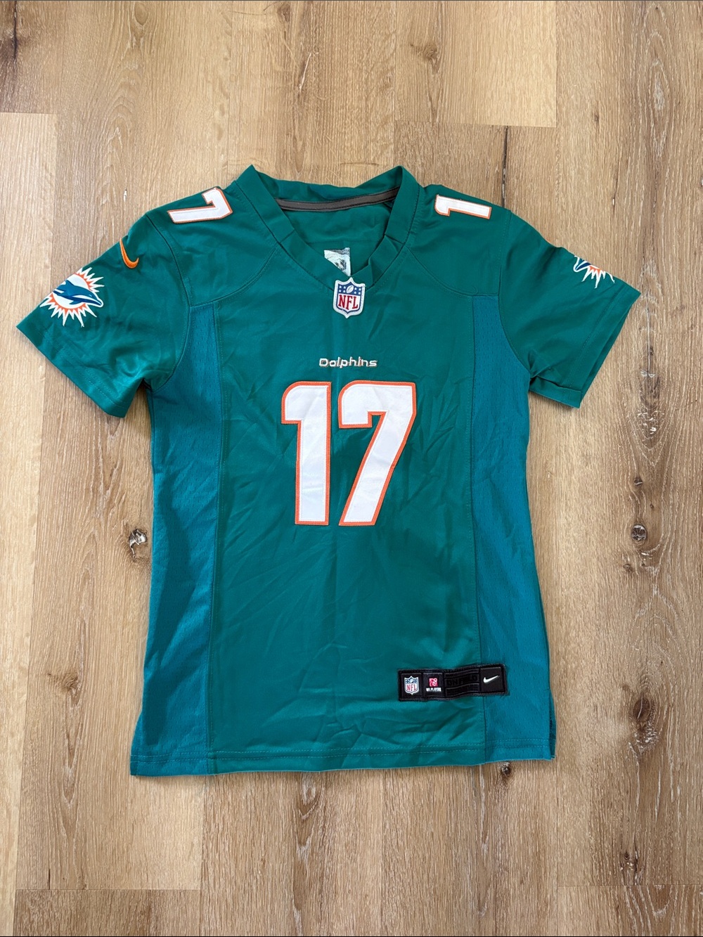 Nike NFL Teal Miami Dolphins Football Jersey